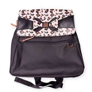 Petunia Pickle Bottom Meta Backpack‎ Diaper Bag Moon Leopard Print Travel Bag
